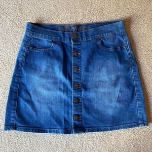 Wax Jeans Denim Skirt